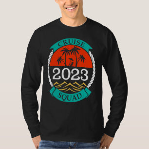 Cruise Squad 2023 Family Matching Beach Men Women T-Shirt