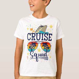 Cruise Squad 2024 Cruising Vacation Boy T-Shirt
