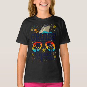 Cruise Squad 2024 Cruising Vacation Girl T-Shirt