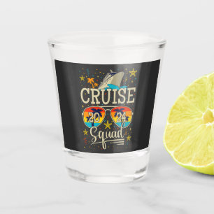 Cruise Squad 2024 Cruising Vacation Shot Glass