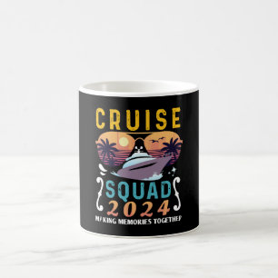 Cruise Squad 2024 Family Vacation Matching Group Coffee Mug