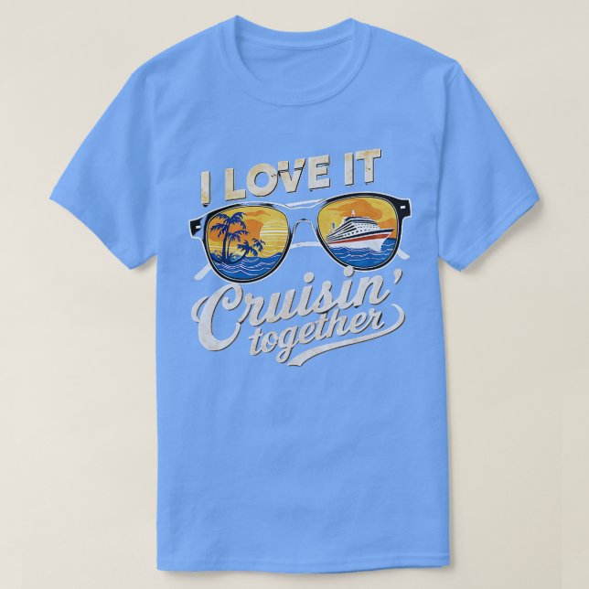 Cruise squad 2024 friends family couples outfits T-Shirt (Design Front)