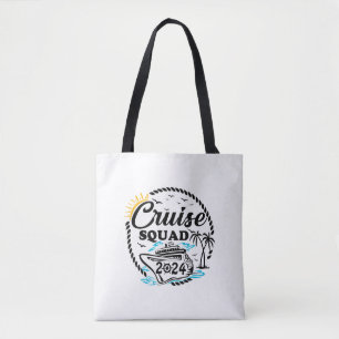 Cruise Squad 2024 Summer Vacation Matching Family Tote Bag