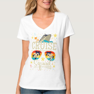 Cruise Squad 2025 Cruising Vacation Women V-Neck T-Shirt