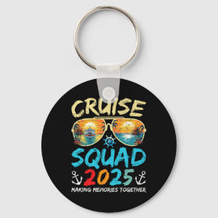 Cruise Squad 2025 Family Group Matching Cruising V Key Ring