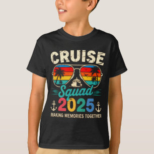 Cruise squad 2025 family group matching summer T-Shirt