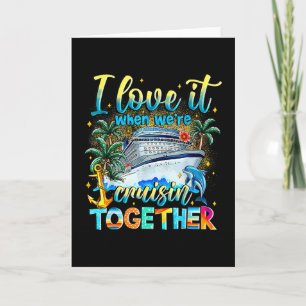 Cruise Squad 2025 Family Group Matching Summer Vac Card