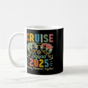 Cruise Squad 2025 Family Group Matching Summer Vac Coffee Mug