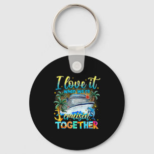 Cruise Squad 2025 Family Group Matching Summer Vac Key Ring