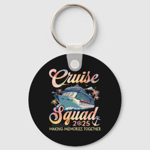 Cruise Squad 2025 Family Group Matching Summer Vac Key Ring