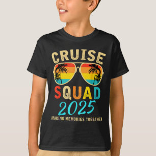 Cruise Squad 2025 Family Group Matching Summer Vac T-Shirt