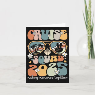Cruise Squad 2025 Family Matching Group Summer Vac Card