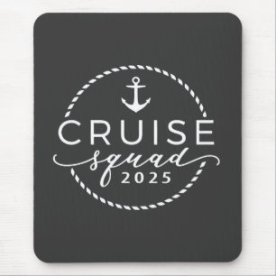 Cruise Squad 2025 Family Matching Outfit Summer  Mouse Pad