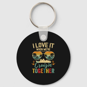 Cruise Squad 2025 Outfits Friends Family Couples M Key Ring