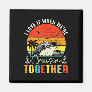 Cruise Squad 2025 Outfits Friends Family Couples M Magnet