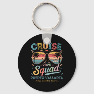 Cruise Squad 2025 Puerto Vallarta Family Group Mat Key Ring
