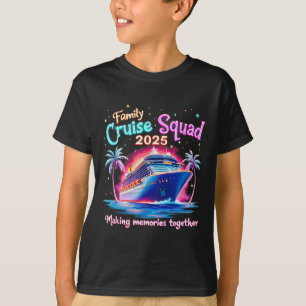 Cruise Squad 2025 Summer Vacation Matching Cruise T-Shirt