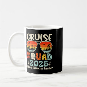 Cruise Squad 2025 Summer Vacation Matching Family  Coffee Mug