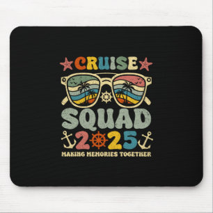 Cruise Squad 2025 Summer Vacation Matching Family Mouse Pad