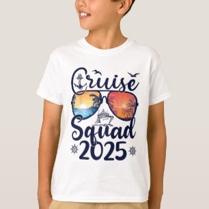 Cruise Squad 2025 Summer Vacation Matching Family  T-Shirt