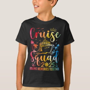 Cruise Squad 2025 Summer Vacation Matching Family T-Shirt