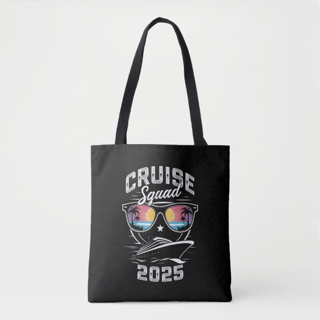 Cruise Squad 2025 Summer Vacation Matching Family  Tote Bag (Front)
