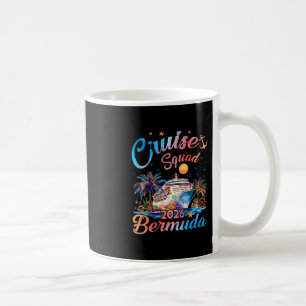 Cruise Squad 2026 Bermuda Family Vacation Gift  Coffee Mug