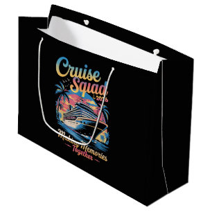 Cruise Squad 2026 Family Cruise Matching Summer Large Gift Bag