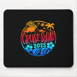 Cruise Squad 2026 Family Friends Vacation Matching Mouse Pad