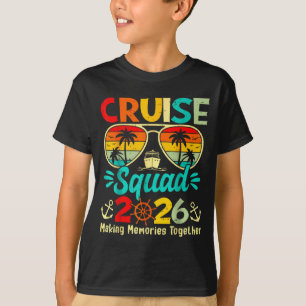 Cruise Squad 2026 Family Group Matching Summer T-Shirt