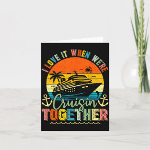 Cruise Squad 2026 Family Group Matching Summer Vac Card