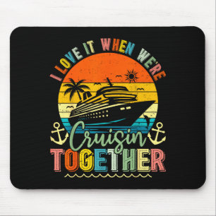 Cruise Squad 2026 Family Group Matching Summer Vac Mouse Pad
