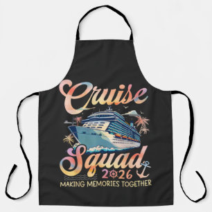 Cruise Squad 2026 Family Summer Vacation Apron