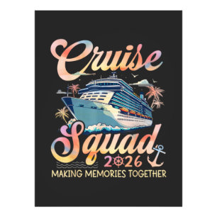 Cruise Squad 2026 Family Summer Vacation Photo Print