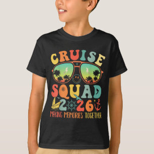 Cruise Squad 2026 Family Vacation Matching Group T-Shirt