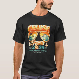 Cruise Squad 2026 Matching Family Friend Vacation T-Shirt