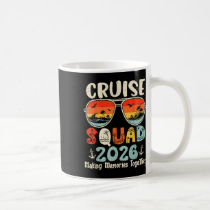 Cruise Squad 2026 Summer Vacation Matching Family Coffee Mug