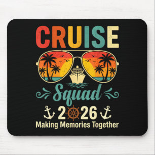 Cruise squad 2026 summer vacation matching family mouse pad
