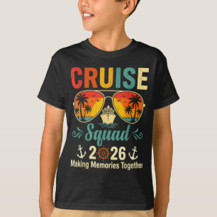 Cruise squad 2026 summer vacation matching family T-Shirt