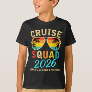 Cruise Squad 2026 Summer Vacation Matching Family T-Shirt