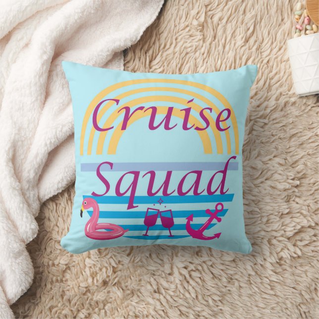 Cruise Squad Cushion (Blanket)