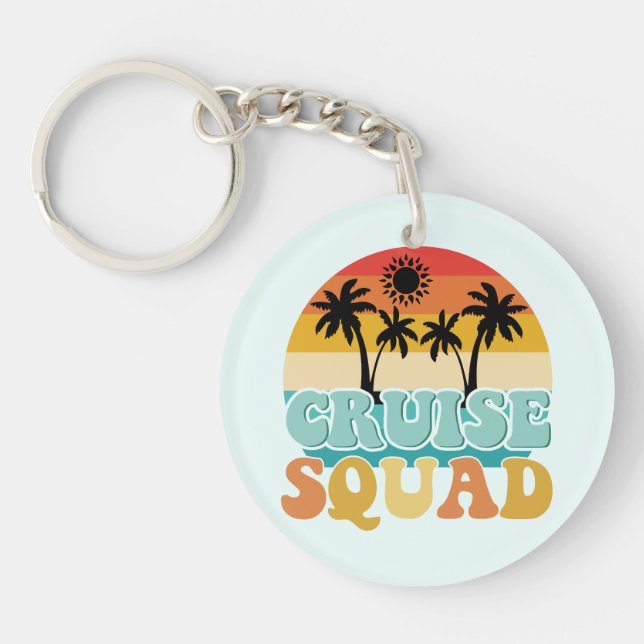 Cruise Squad Key Ring (Front)
