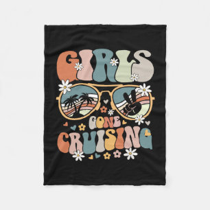 Cruise Squad Matching Girls Gone Cruising 2025 Wom Fleece Blanket