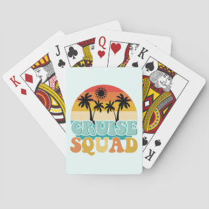 Cruise Squad Playing Cards