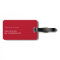 Cruise squad red gold monogram name