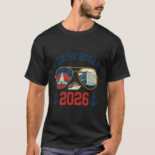Cruise Squad Reykjavik Vacation Trip 2026 T-Shirt