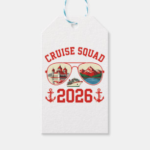 Cruise Squad Switzerland Vacation Trip 2026 Gift Tags