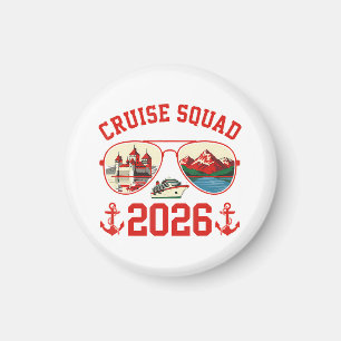 Cruise Squad Switzerland Vacation Trip 2026 Magnet
