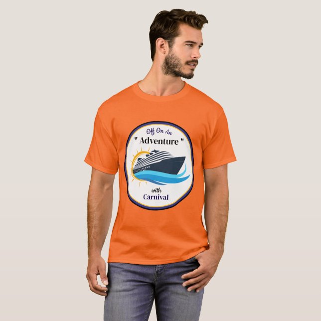 Cruise T.Shirt for Carnival Adventure cruise T-Shirt (Front Full)