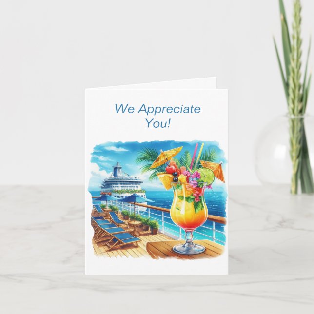 Cruise Thank You Card (Front)